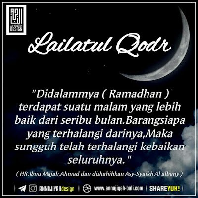 Tuntunan dalam Meraih Lailatul Qodar Tuntunan dalam Meraih Lailatul Qodar