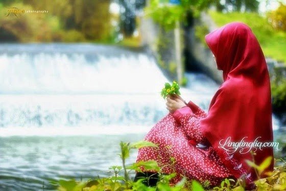 ilustrasi wanita shalihah ilustrasi wanita shalihah