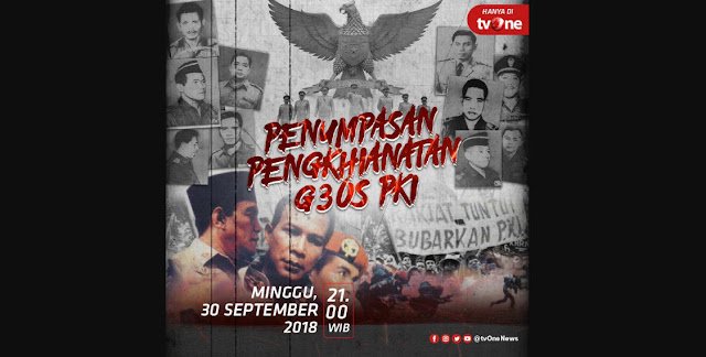 TVONE Akan Tayangkan Film "Penumpasan Pengkhianatan G30S PKI" TVONE Akan Tayangkan Film "Penumpasan Pengkhianatan G30S PKI"